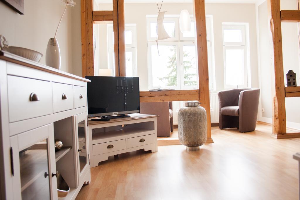 Gruene Insel Apartment Кведлинбург Стая снимка